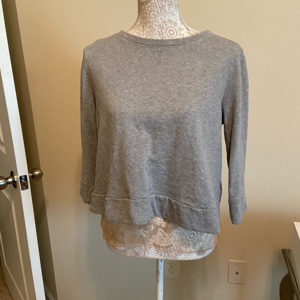 Cropped Jersey Top